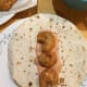 If the shrimp are still very hot use tongs to place them on the tortilla. The recipe called for three shrimp for each tortilla, but I'll admit that we added more.