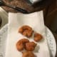 I was surprised by how little grease there was on the shrimp when I removed them from the oil. Of course at this point the smell was so heavenly that I almost didn't make any tacos at all.