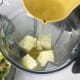 Optional: Blend the block of tofu along with about 3 ladlefuls of the soup broth and an additional bouillon cube. The tofu will absorb a lot of flavor, so it's imperative that you add that additional bouillon.