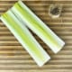 Remove the root ends and halve the leeks lengthwise.