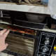Close the dehydrator door.