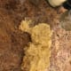 This is honestly the hardest part: getting all the butter onto the cling wrap and making the log.