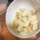 Add the boiled potatoes into the broth.