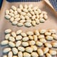 Let the cookies completely cool before covering them with the chocolate.