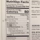 nutritional information for Trader Joe's Cauliflower Pizza Crust