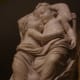 “Sleeping Children” (modeled 1859, sculpted in 1870) by William Henry Rinehart (American) 1825-1874. Made of marble.