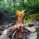 They learned how to build a fire.