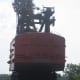 Big Brutus sits in a field near West Mineral, Kansas.