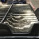 Engine air filter chewed by a mouse