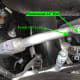 AC charging port leak found at Schrader valve.