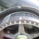 CC. If out of alignment, rotate engine using crankshaft pulley bolt. Apply paint marks to camshaft pulley, timing belt, and backing plate.