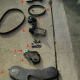JJ. After installing the new belt, put parts back in this order.