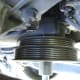 F. Align the crankshaft pulley's TDC mark between the 10 and 5 degree marks.
