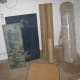 Materials necessary include a sturdy base and four square yards of carpet remnant.