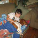 Sparky plays nurse when one of the grandkids is sick.