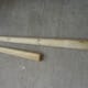 Landscaping poles could be used as legs. The larger was about £7 and the shorter about £4.
