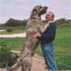An Irish Wolfhound.
