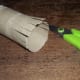 Putting more slits on one side of the tube.