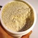 What DE looks like. I usually just scoop a little bit out and sprinkle it on my dog and cats.