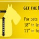 Measuring for the Sherpa Original Deluxe Pet Carrier in Large