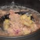 Finished stew. Now wait to cool.