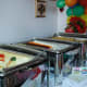 Buffets work best for large groups.
