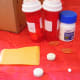 Pills dressed up as cheese balls!