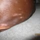 This is a shot of some of Buzz's bald spots.