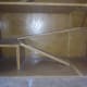This is a close up of the "stairs" I built leading up to the second level.