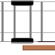 1st - Here's the trailer with all the boards out exposing the painted steel joists.