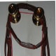 Anti buck string on bridle.