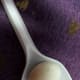 Close up of a lovebird egg.