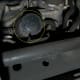 The oil filter is located towards the back of the access port.
