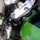 The two front gas tank bolts