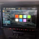 Lots of customization is possible; this screen changes the color of the physical buttons in the front