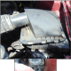 For removal un-clip the air filter cover.