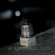 Evidence of engine wear is found by this presence of this metal shaving.