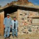 Stone miner's cabin near Quartzsite.