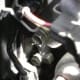 J. Alternator bracket bolt and bracket