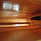 The Shasta's original double canvas bunks pull out above the couches. Great for toddlers or all your gear. Here's the view across them. So.. it sleeps 4-5 total... if you all can stand each other that close!