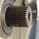 An axle seal that is not leaking fluid.
