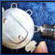 Gap the spark plug