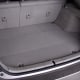 Floor mat has been removed from the trunk
