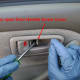 Toyota Camry Rear Inside Door Bezel