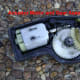 Toyota Camry door lock actuator with cover open