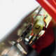 Disconnect throttle sensor wiring (circled in red).