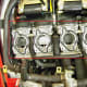Finally a glimpse of the actual carburetors!