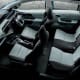 Interior of Toyota Aqua