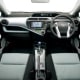 Interior of Toyota Aqua
