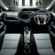 Interior of Toyota Aqua